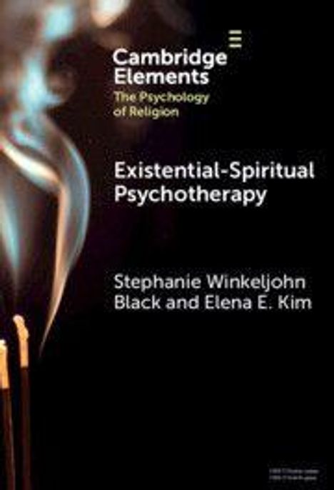 Texte: "Cambridge Elements The Psychology of Religion", "Existential-Spiritual Psychotherapy", Autoren. Rauch steigt auf.