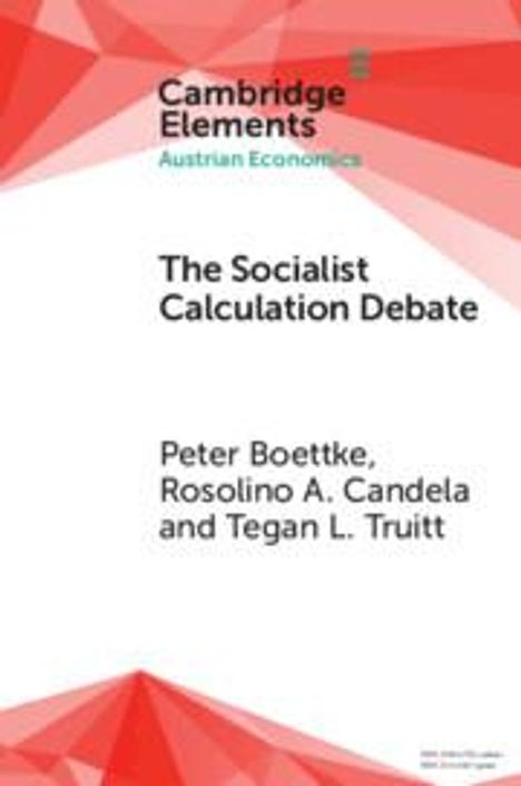 Peter Boettke: The Socialist Calculation Debate, Buch