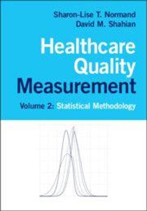 Auf hellem Hintergrund steht: "Healthcare Quality Measurement, Volume 2: Statistical Methodology". Darunter einfache Diagrammlinien.