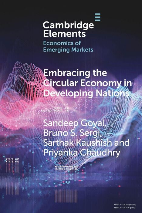 Oben: "Cambridge Elements", "Economics of Emerging Markets". Titel: "Embracing the Circular Economy in Developing Nations".
