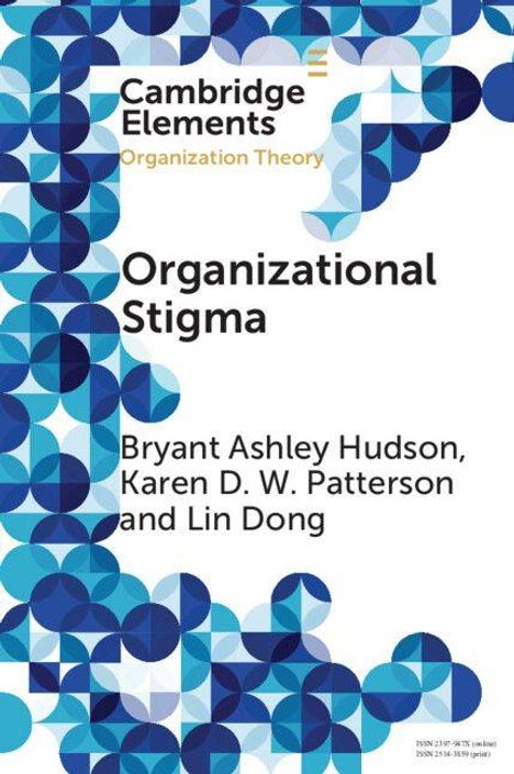 Bryant Ashley Hudson: Organizational Stigma, Buch