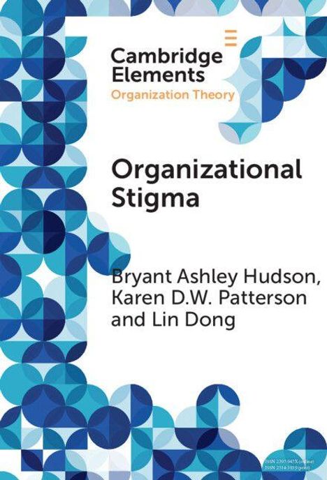 Bryant Ashley Hudson: Organizational Stigma, Buch