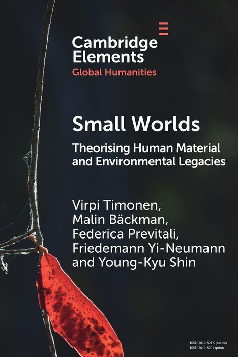 "Small Worlds: Theorising Human Material and Environmental Legacies" von Virpi Timonen und anderen. Dunkler Hintergrund.