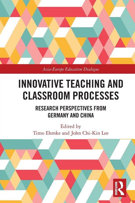 Titel: "Innovative Teaching and Classroom Processes" mit buntem geometrischem Muster. Logo unten rechts.