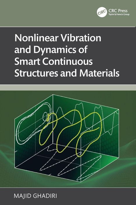 „Nonlinear Vibration and Dynamics of Smart Continuous Structures and Materials“ von Majid Ghadiri. Logo oben rechts.