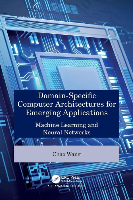 Der Titel lautet: "Domain-Specific Computer Architectures for Emerging Applications". Blauer CPU-Hintergrund.