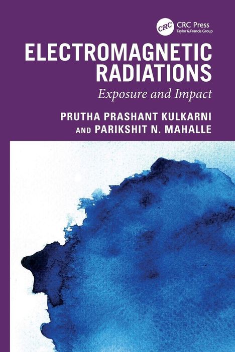 "Electromagnetic Radiations: Exposure and Impact" von Prutha P. Kulkarni und Parikshit N. Mahalle. Aquarell-Farbverlauf.