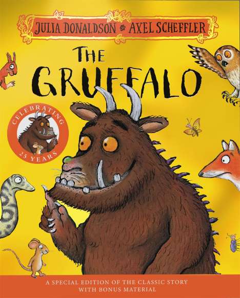 Julia Donaldson: The Gruffalo 25th Anniversary Edition, Buch