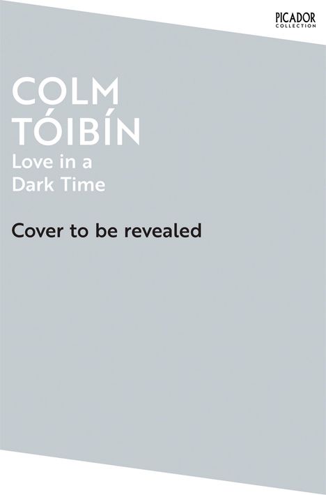 Colm Toibin: Love in a Dark Time, Buch