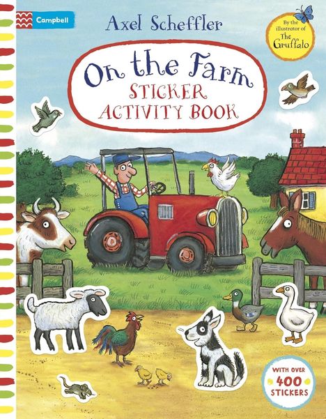 Campbell Books: On the Farm Sticker Activity Book, Buch