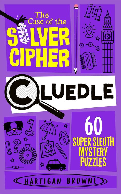 Hartigan Browne: Cluedle - The Case of the Silver Cipher, Buch