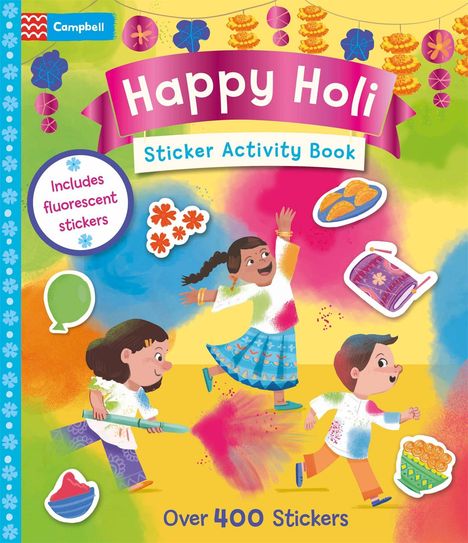 Campbell Books: Happy Holi Sticker Activity Book, Buch