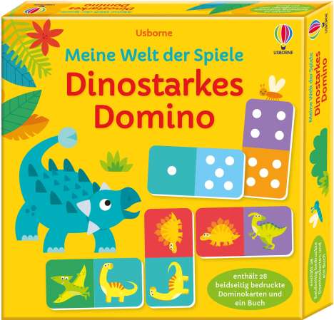 Kate Nolan: Meine Welt der Spiele: Dinostarkes Domino, Buch