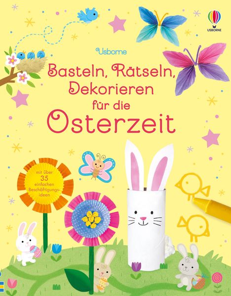 Basteln, Rätseln, Dekorieren für die Osterzeit, Buch