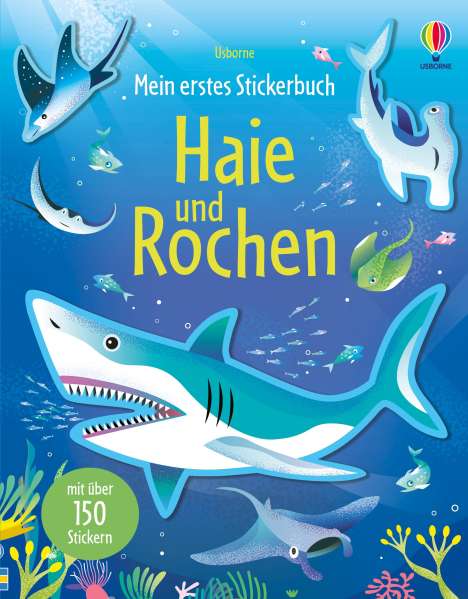Mein erstes Stickerbuch: Haie und Rochen, Buch