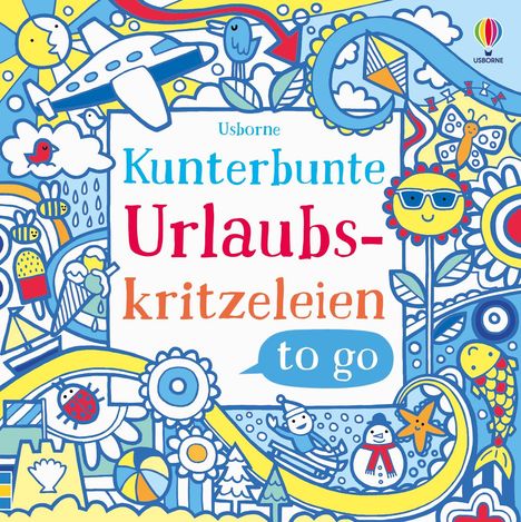 Kunterbunte Urlaubskritzeleien to go, Buch