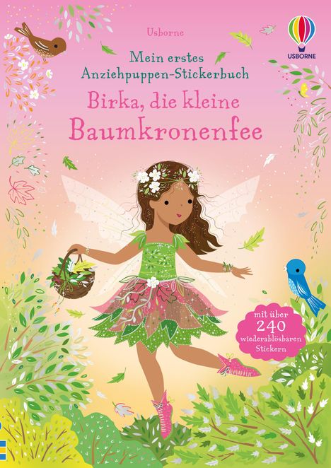 Mein erstes Anziehpuppen-Stickerbuch: Birka, die kleine Baumkronenfee, Buch