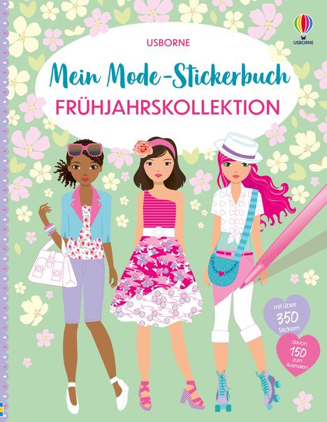 Mein Mode-Stickerbuch: Frühjahrskollektion, Buch