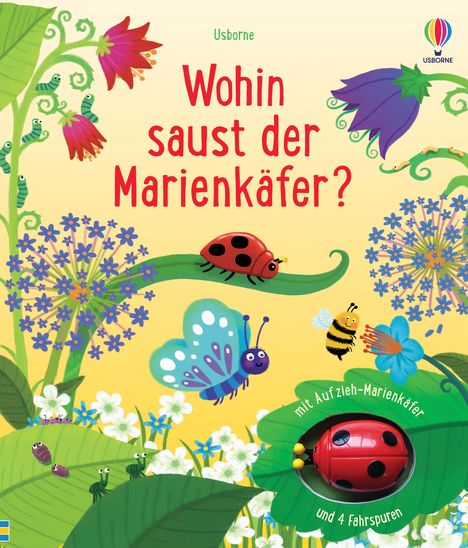 Wohin saust der Marienkäfer?, Buch