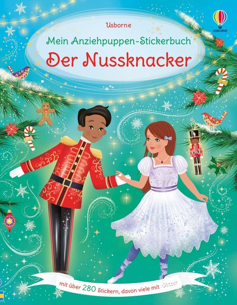 Mein Anziehpuppen-Stickerbuch: Der Nussknacker, Buch