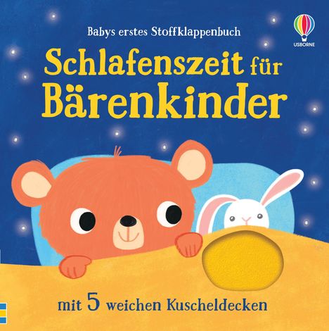 Babys erstes Stoffklappenbuch: Schlafenszeit für Bärenkinder, Buch