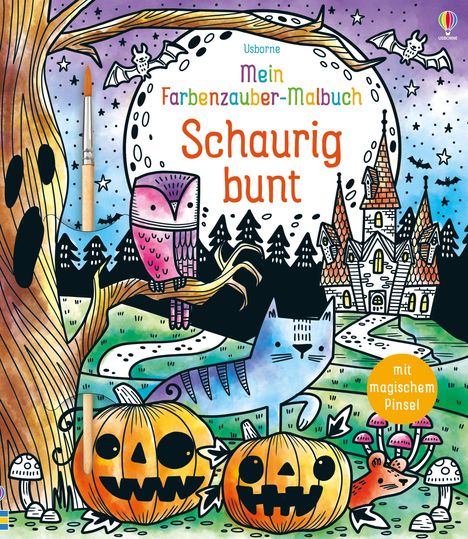 Mein Farbenzauber-Malbuch: Schaurig bunt, Buch