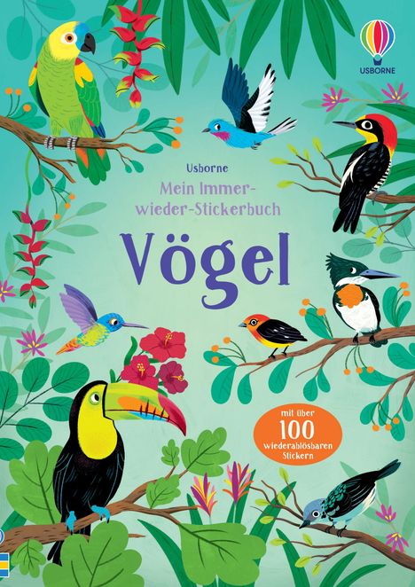 Mein Immer-wieder-Stickerbuch: Vögel, Buch