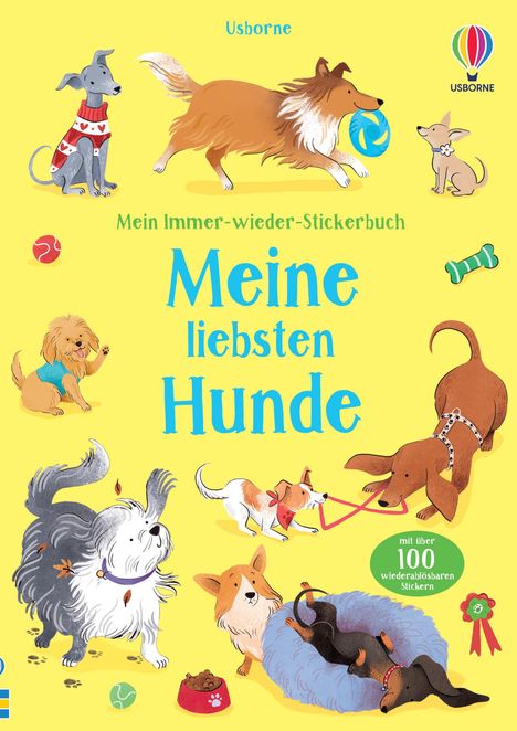 Mein Immer-wieder-Stickerbuch: Meine liebsten Hunde, Buch