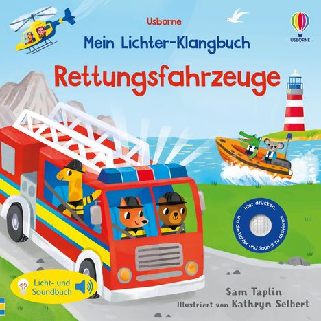 Mein Lichter-Klangbuch: Rettungsfahrzeuge, Buch