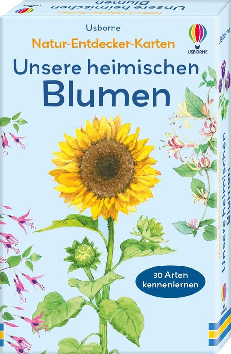 Natur-Entdecker-Karten: Unsere heimischen Blumen, Buch