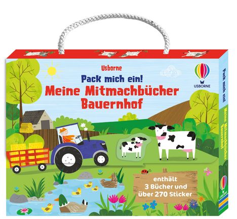 Pack mich ein! Meine Mitmachbücher: Bauernhof, Buch