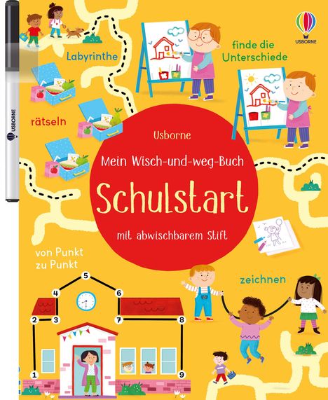 Mein Wisch-und-weg-Buch: Schulstart, Buch