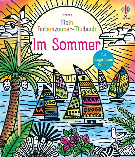 Mein Farbenzauber-Malbuch: Im Sommer, Buch