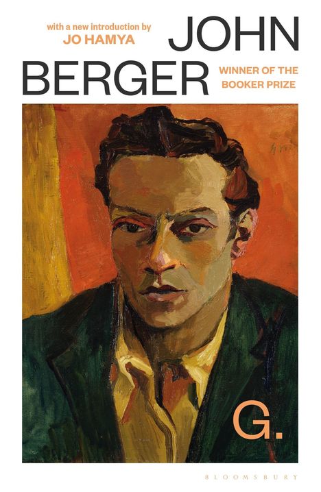 "with a new introduction by JO HAMYA", "JOHN BERGER", "WINNER OF THE BOOKER PRIZE". Gemälde eines Mannes mit ernstem Blick.