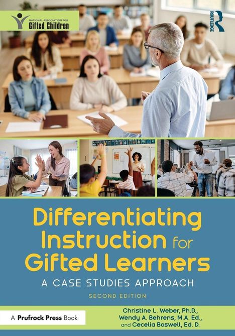 „Differentiating Instruction for Gifted Learners: A Case Studies Approach, Second Edition“. Erwachsene in einem Klassenzimmer.