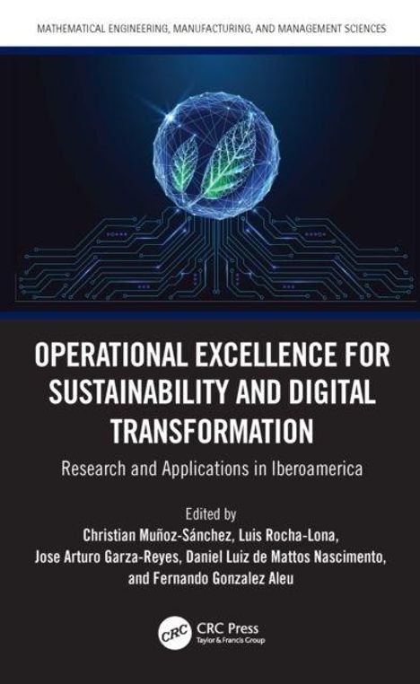 Titel: "Operational Excellence for Sustainability and Digital Transformation". Oben Illustration: Erde mit Schaltkreisen.