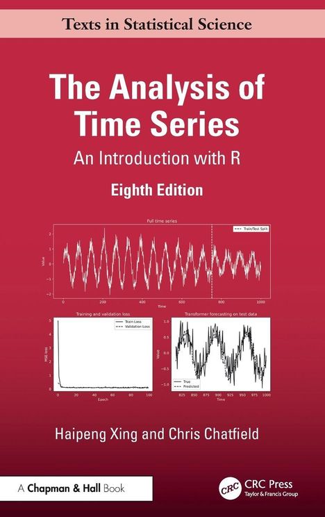 "The Analysis of Time Series: An Introduction with R, Eighth Edition, Haipeng Xing and Chris Chatfield. Zwei Diagramme."