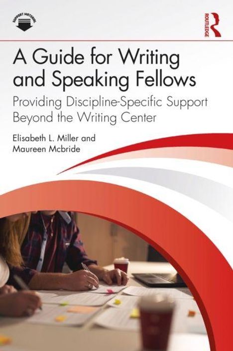 Covertext: "A Guide for Writing and Speaking Fellows." Zwei Personen sitzen an einem Tisch.