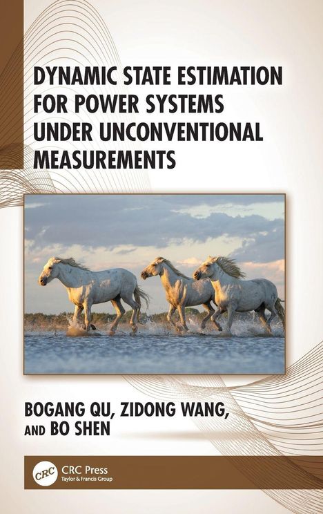 Titel: Dynamic State Estimation for Power Systems Under Unconventional Measurements. Bild: Drei Pferde im Galopp.
