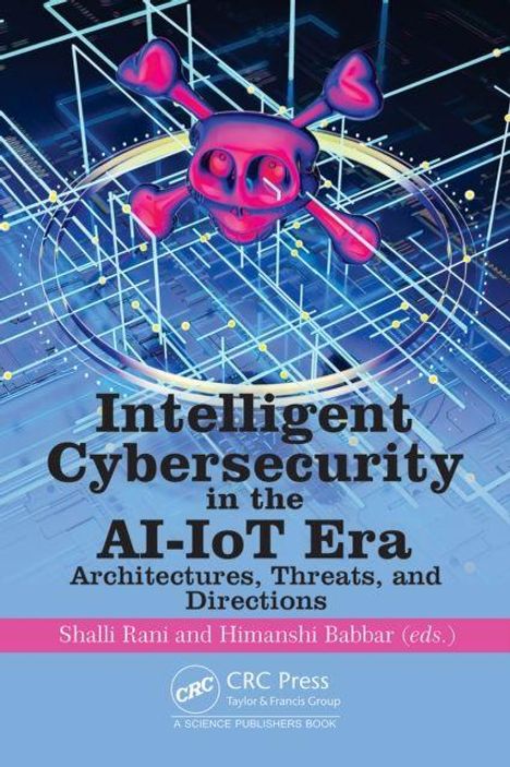 "Intelligent Cybersecurity in the AI-IoT Era: Architectures, Threats, and Directions" vor Schädelgrafik mit digitalen Elementen.