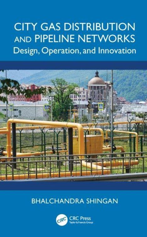 „City Gas Distribution and Pipeline Networks“, „Design, Operation, and Innovation“. Bild von Gasleitungen in einer Stadt.