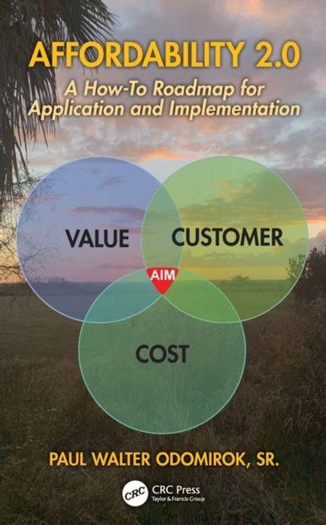 Titel: "AFFORDABILITY 2.0". Untertitel: "A How-To Roadmap for Application and Implementation". Venn-Diagramm mit "VALUE", "CUSTOMER", "COST".