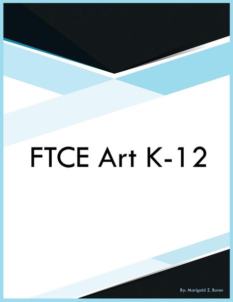 Marigold Z Buren: FTCE Art K-12, Buch