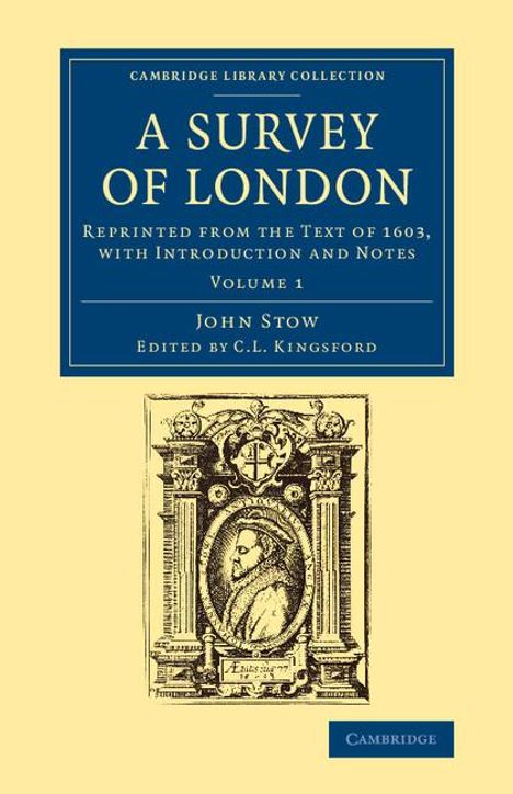 John Stow: A Survey of London, Buch