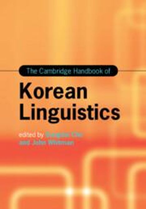 The Cambridge Handbook of Korean Linguistics, Buch