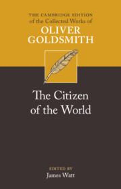 Oliver Goldsmith: The Citizen of the World, Buch