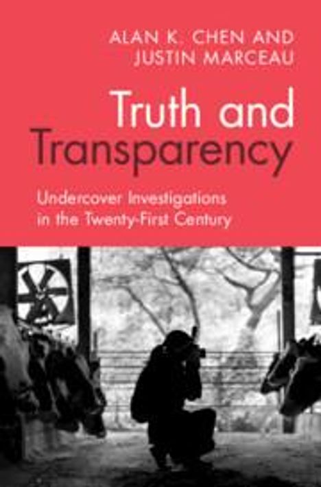 Alan K Chen: Truth and Transparency, Buch