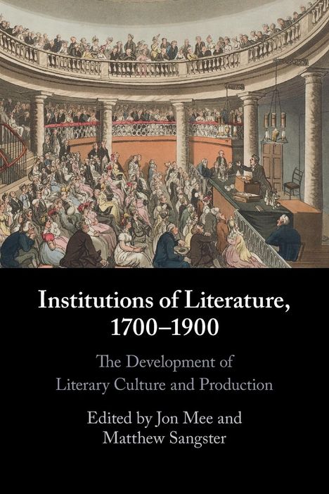Institutions of Literature, 1700-1900, Buch
