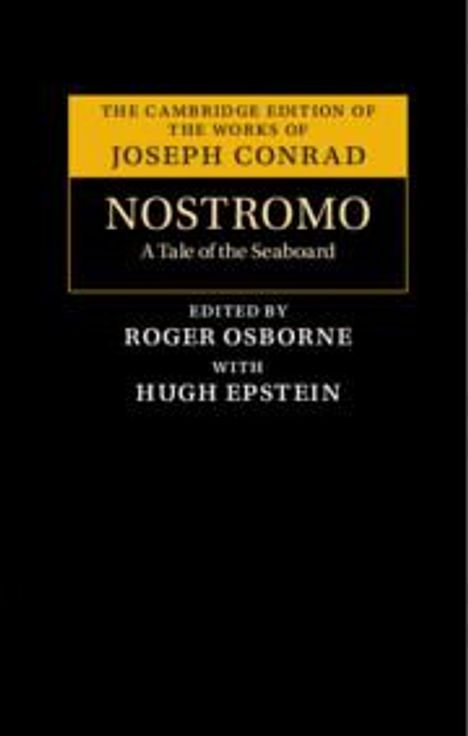 Joseph Conrad: Nostromo, Buch