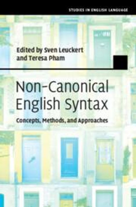 Non-Canonical English Syntax, Buch